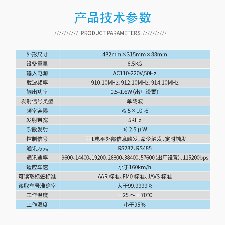 JAVS18-1011VT简配铁路车号自动识别系统