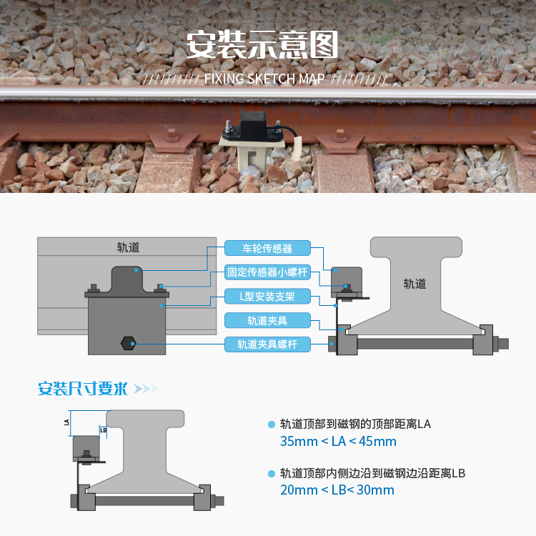 JAVS18-1042有源磁钢安装双支架