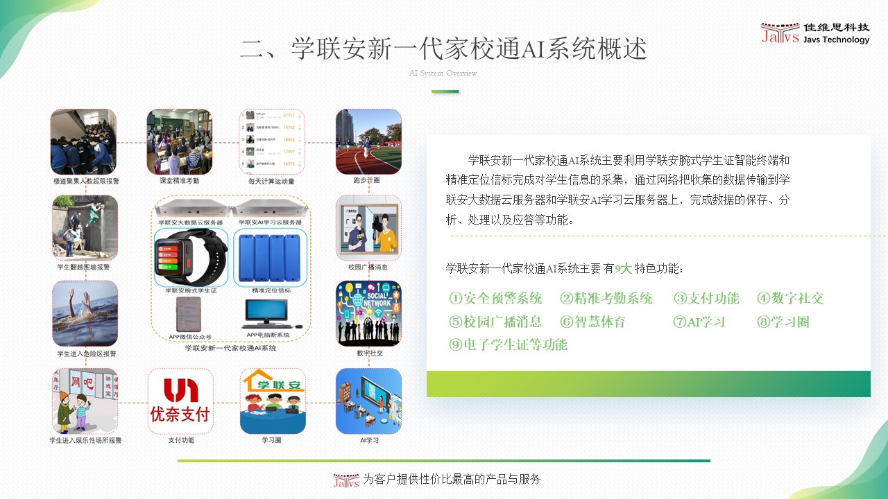 学联安新一代家校通AI系统